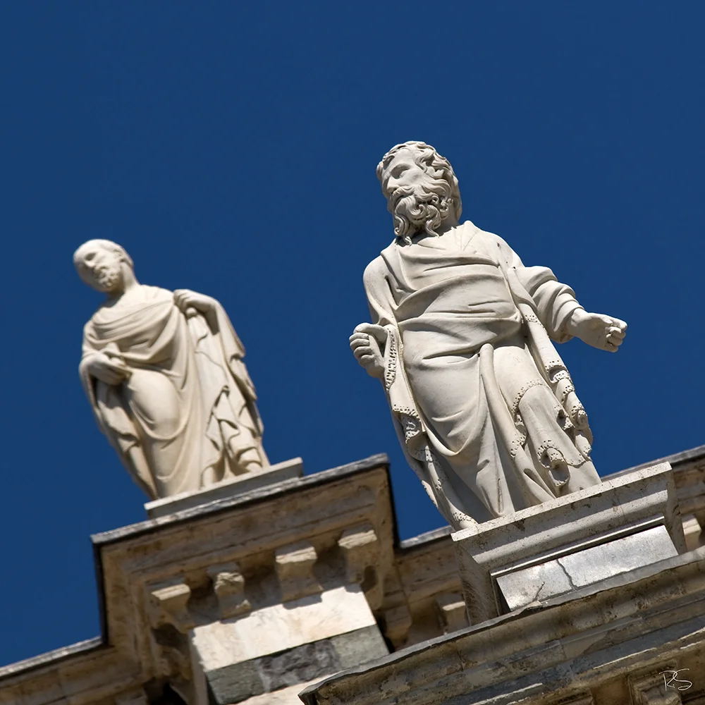 <strong>Les Statues Blanches #02</strong> • Cathédrale Santa Maria Assunta, Duomo di Siena - Sienne (Italie) <small>© Rémy SALAÜN</small>