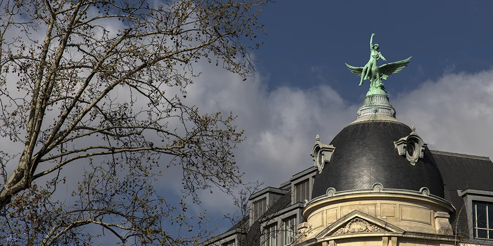 <strong>L'Ange Vert</strong> • Boulevard Haussmann - Paris <small>© Rémy SALAÜN</small>
