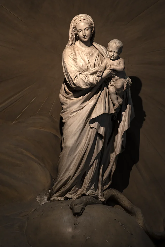 <strong>Vierge à l'Enfant</strong> • Église Saint-Sulpice - Paris <small>© Rémy SALAÜN</small>