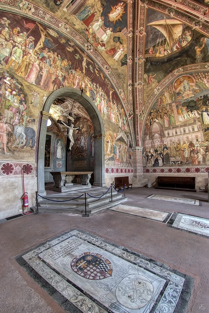 <strong>Sous le Cloitre</strong> • Basilique Santa Maria Novella - Florence (Italie) <small>© Rémy SALAÜN</small>